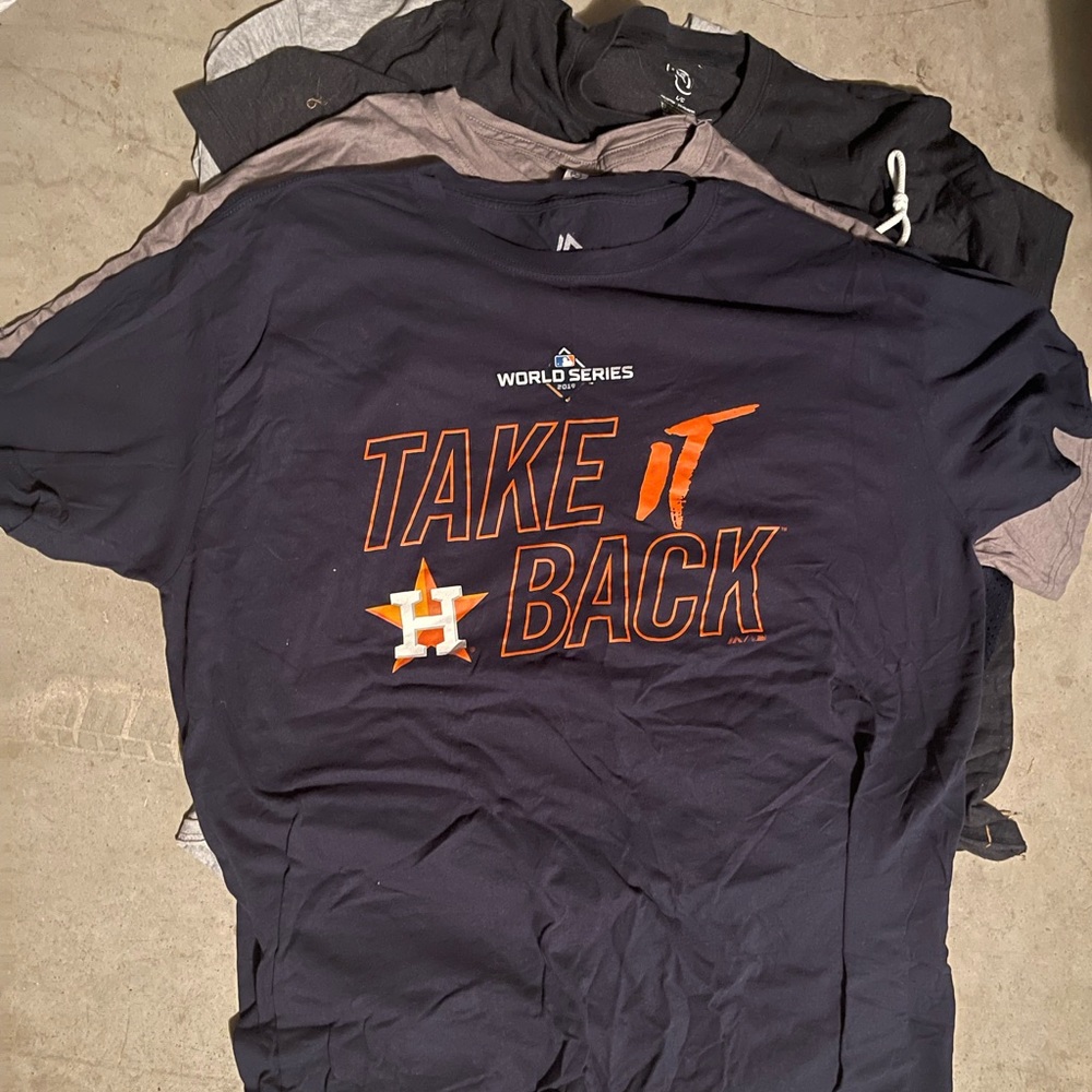 Astros 2019 World Series Take It Back TShirt Size XL